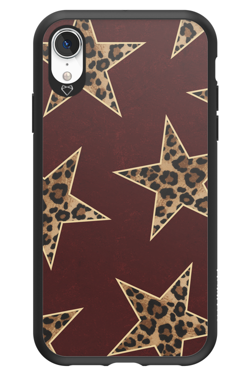 Wild Stars Burgundy - Apple iPhone XR