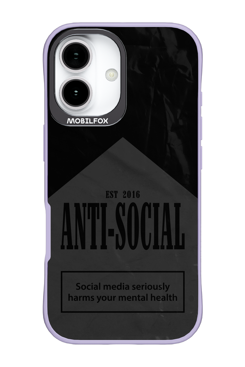 ANTI-SOCIAL (BLVCK) 2.0 - Apple iPhone 17