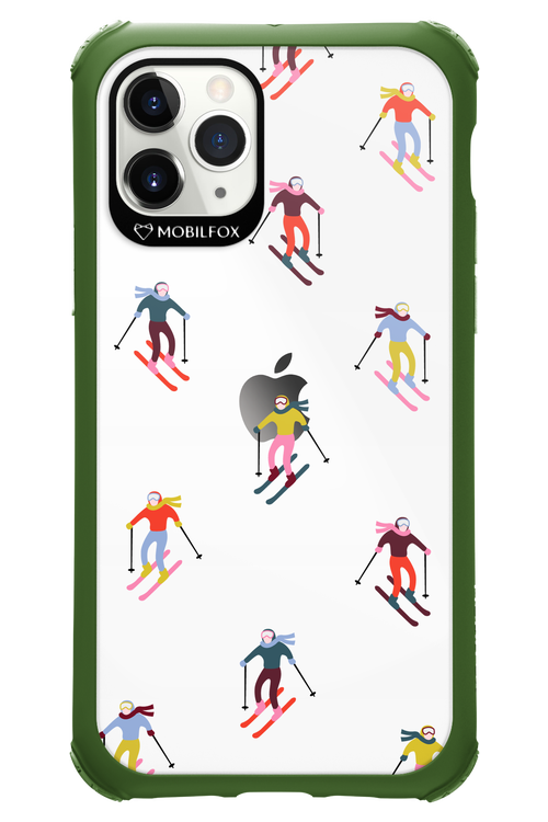 Snow Motion (Transparent) - Apple iPhone 11 Pro