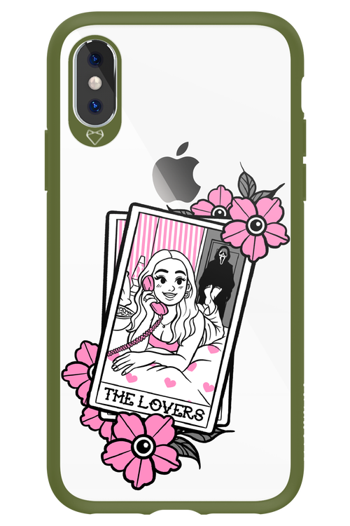 The Spooky Lovers (Transparent) - Apple iPhone X