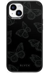 Black Butterflies - Apple iPhone 15 Plus