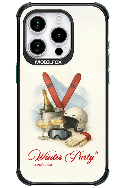 Winter Ski Party - Apple iPhone 15 Pro