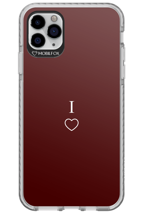 I Burgundia 2.0 - Apple iPhone 11 Pro Max