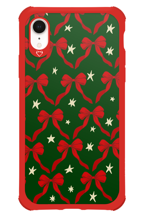 Bow & Stars (Green) - Apple iPhone XR