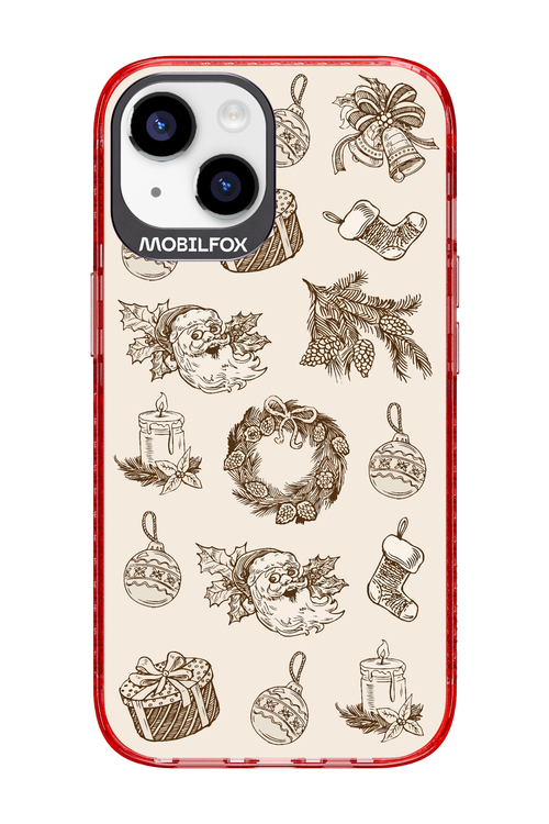 Christmas Paper - Apple iPhone 14