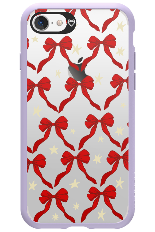 Bow & Stars (Transparent) - Apple iPhone 7