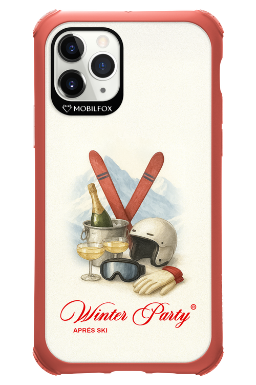 Winter Ski Party - Apple iPhone 11 Pro