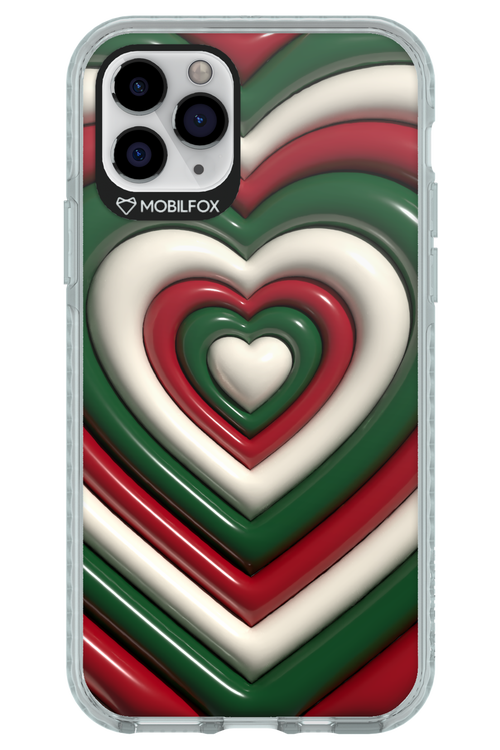 XMAS Hearts - Apple iPhone 11 Pro