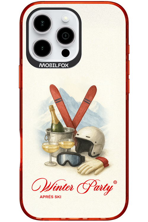 Winter Ski Party - Apple iPhone 16 Pro Max