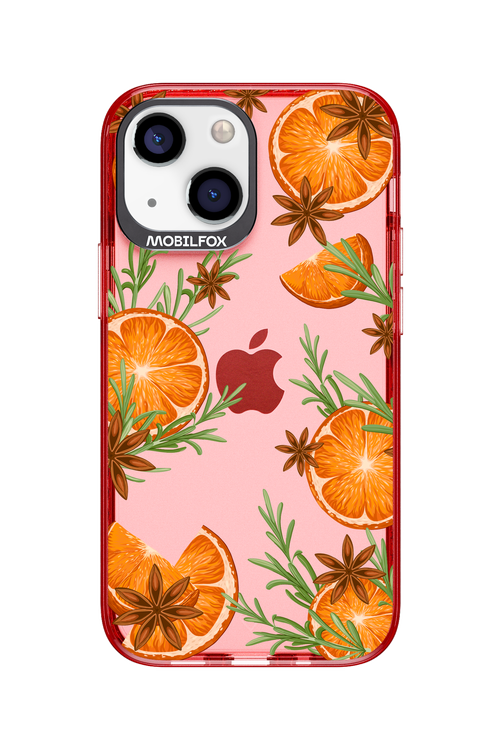 Orange With Star Anise - Apple iPhone 13 Mini