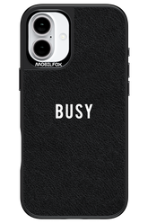 Busy Leather 2.0 - Apple iPhone 16 Plus