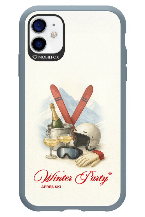 Winter Ski Party - Apple iPhone 11