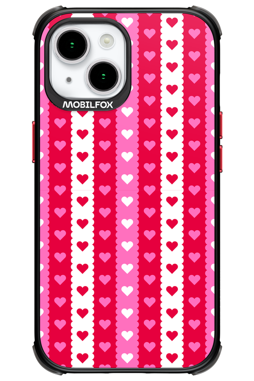 Christmas Heart Biscuit - Apple iPhone 15