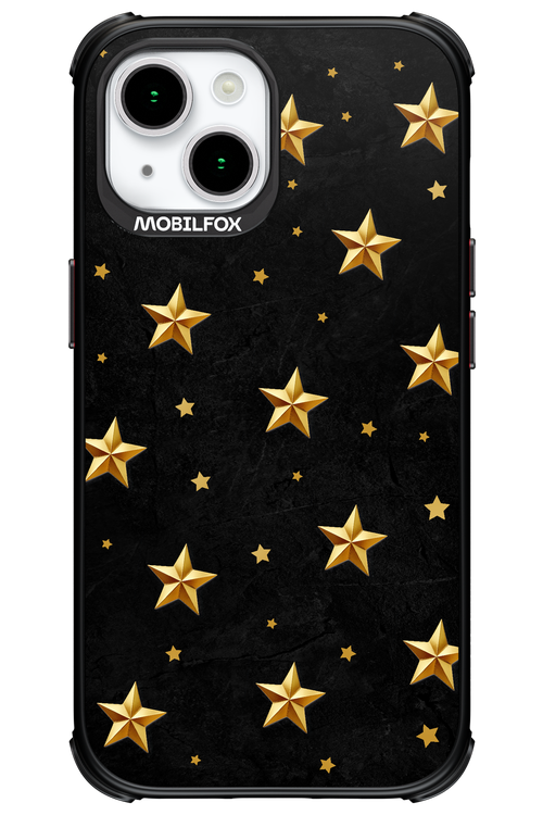 Golden Stars - Apple iPhone 15
