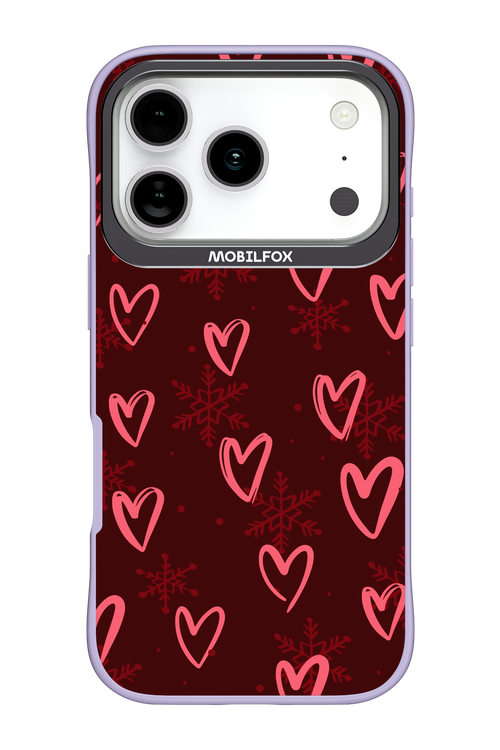 Christmas Hearts - Apple iPhone 17 Pro