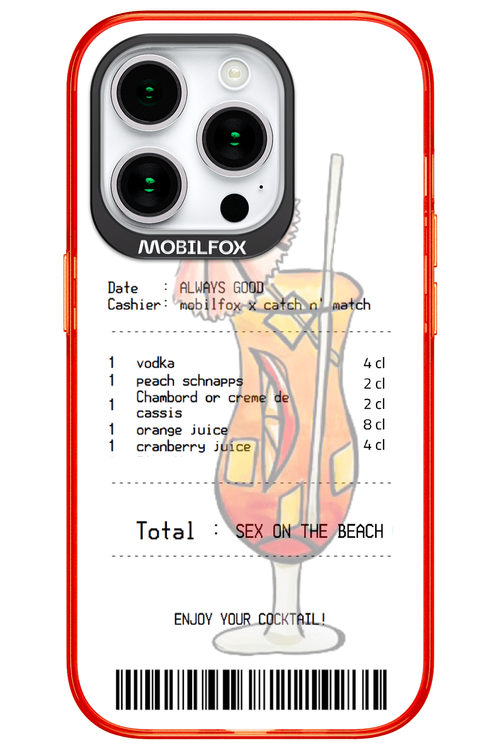sex on the beach cocktail - Apple iPhone 15 Pro