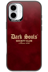 Dark Souls (Burgundy) - Apple iPhone 16 Plus