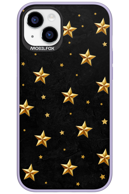 Golden Stars - Apple iPhone 15 Plus