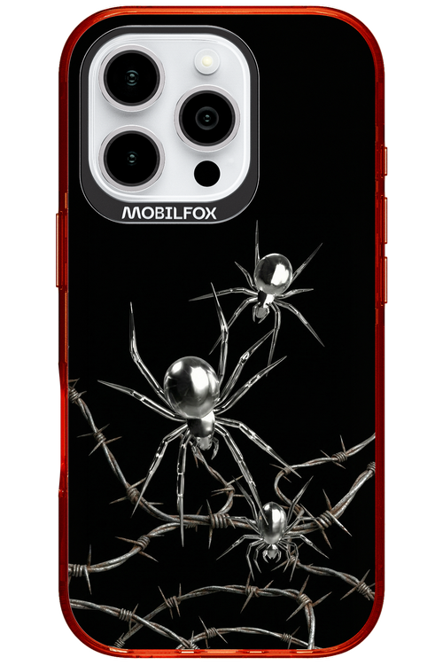 Silver Spiderz 2.0 - Apple iPhone 16 Pro