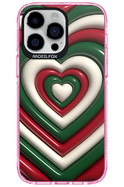 XMAS Hearts - Apple iPhone 14 Pro Max