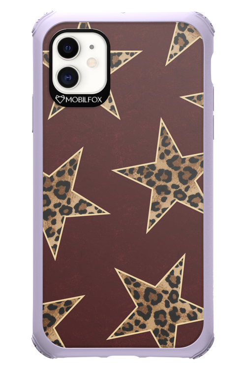 Wild Stars Burgundy - Apple iPhone 11