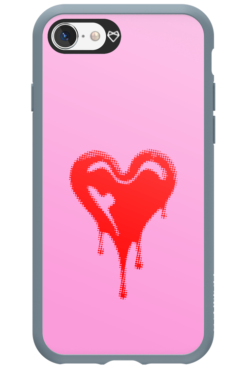 Heart Pink - Apple iPhone SE 2022