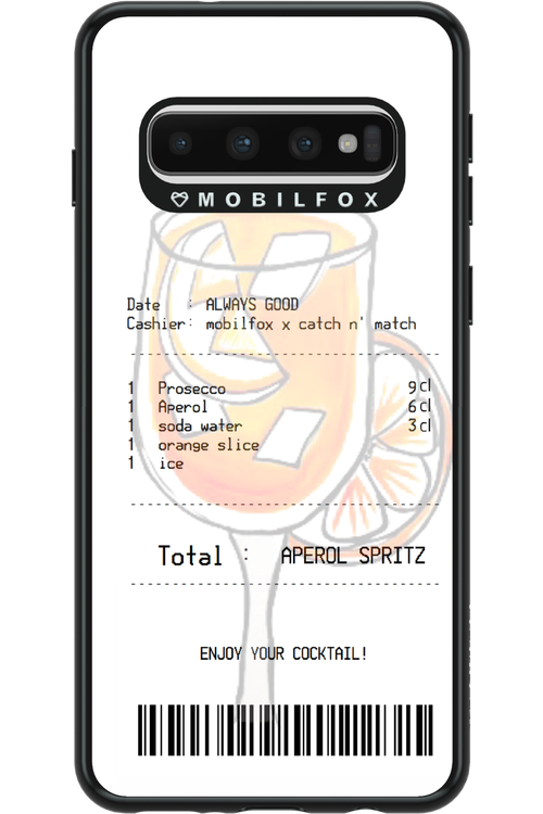 aperol spritz cocktail - Samsung Galaxy S10