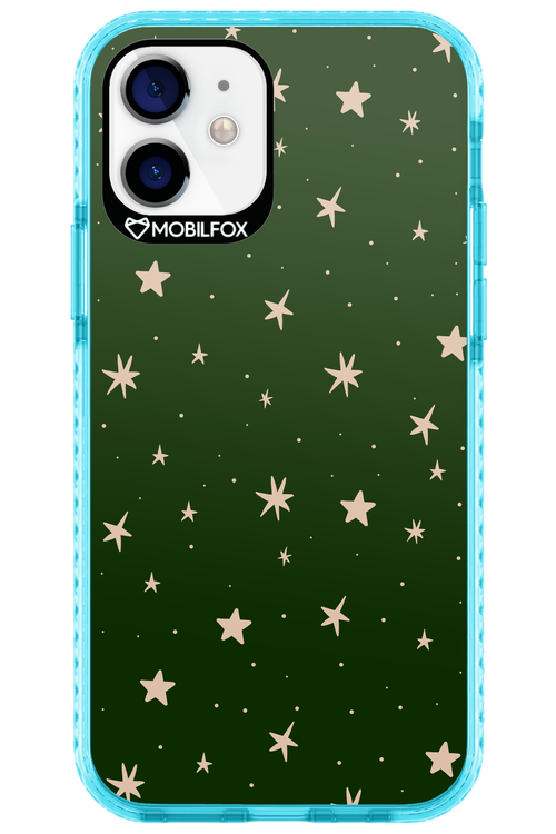 Forest Green Stars - Apple iPhone 12
