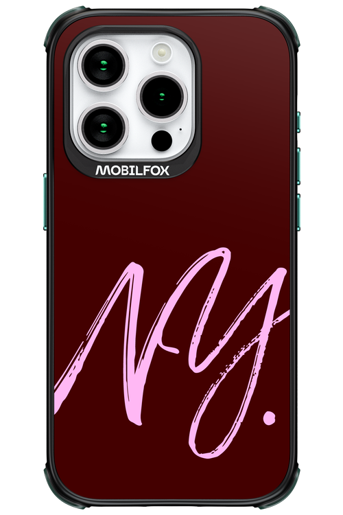 (Dark Blush) NY 2.0 - Apple iPhone 15 Pro