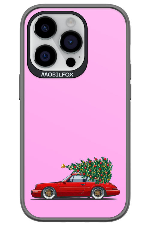 XMAS Car Pink - Apple iPhone 14 Pro