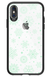 Tiffany's Snowflakes - Apple iPhone X