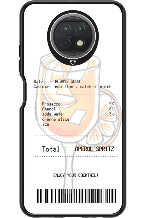 aperol spritz cocktail - Xiaomi Redmi Note 9T 5G