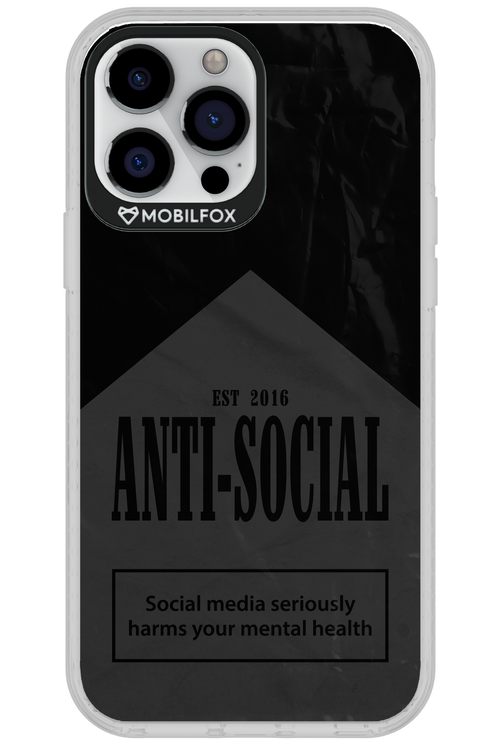 ANTI-SOCIAL (BLVCK) 2.0 - Apple iPhone 13 Pro Max