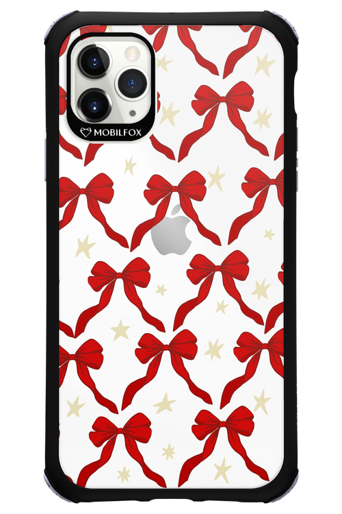 Bow & Stars (Transparent) - Apple iPhone 11 Pro Max