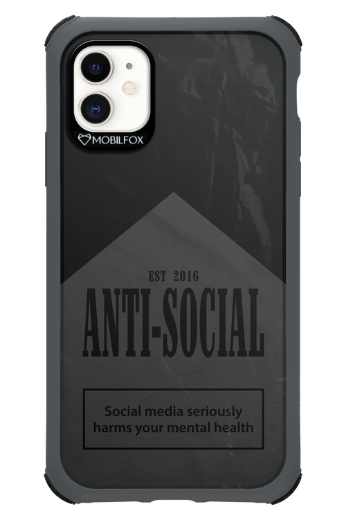 ANTI-SOCIAL (BLVCK) 2.0 - Apple iPhone 11