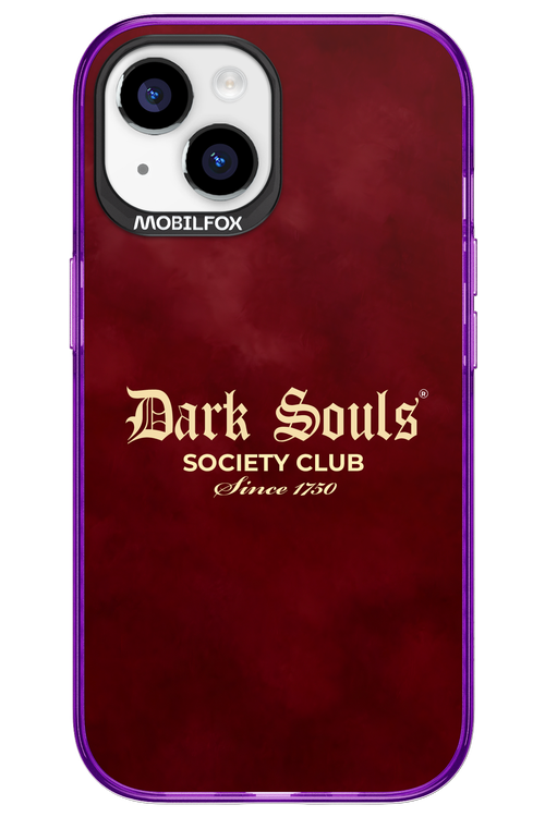 Dark Souls (Burgundy) - Apple iPhone 15