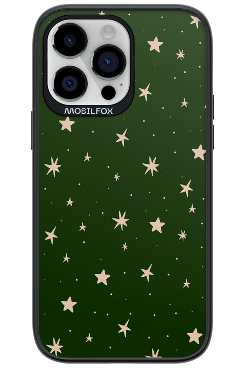 Forest Green Stars - Apple iPhone 14 Pro Max