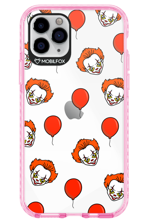 Mystery Clown (Transparent) - Apple iPhone 11 Pro