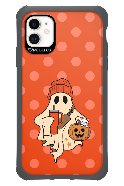 Ghost Girl (Orange) - Apple iPhone 11