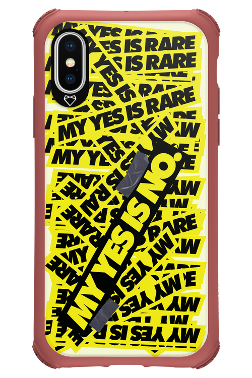 My yes is no 2.0 - Apple iPhone X