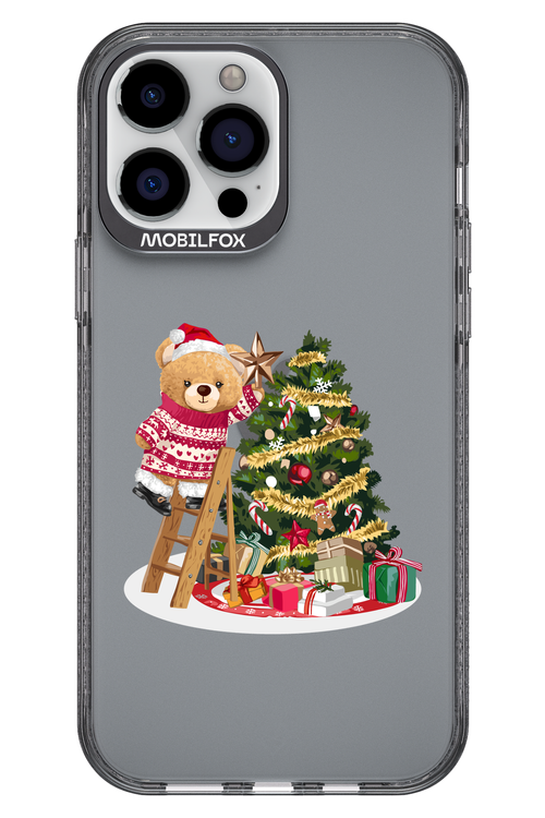 Christmas Bear (Transparent) - Apple iPhone 13 Pro Max