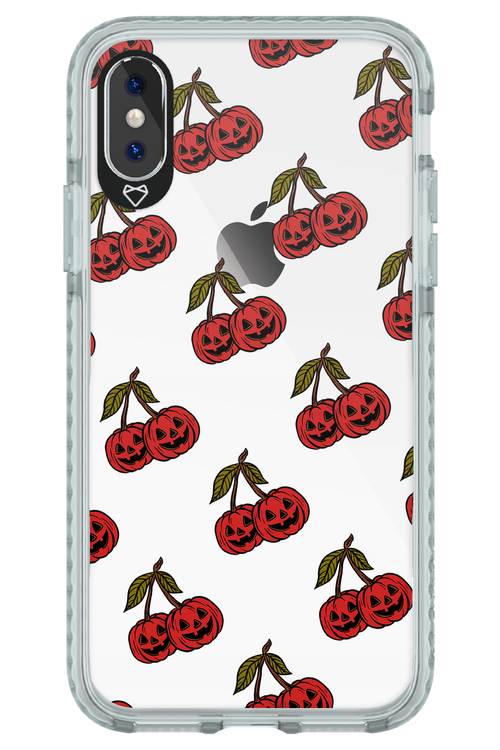 Spicey Pumpkin (Transparent) - Apple iPhone X