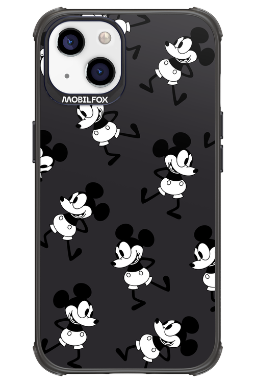 Iconic Mouse (antracite pattern) - Apple iPhone 13