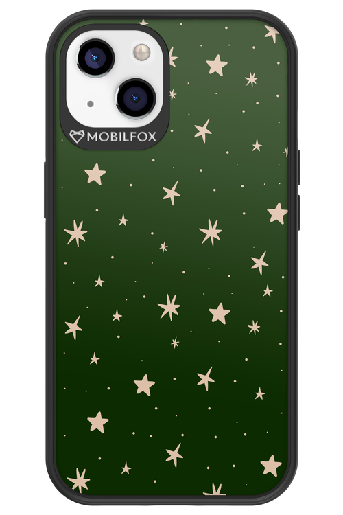 Forest Green Stars - Apple iPhone 13