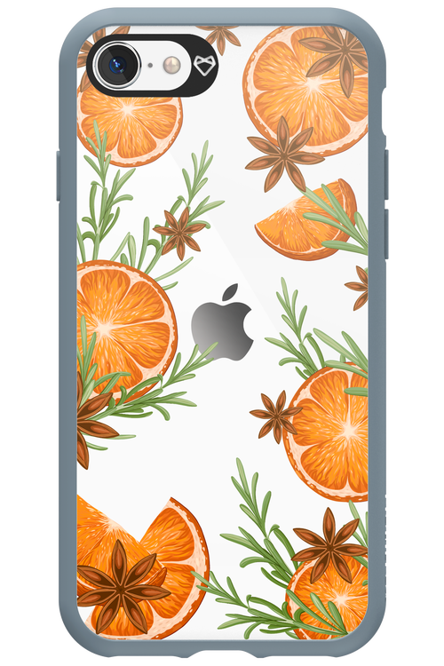 Orange With Star Anise - Apple iPhone SE 2020