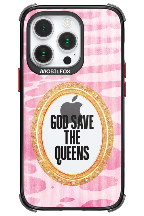 GOD SAVE THE QUEENS MIRROR - Apple iPhone 14 Pro