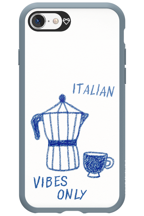 Caffee Blue - Apple iPhone 8