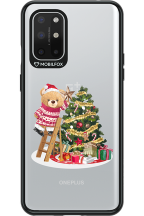 Christmas Bear (Transparent) - OnePlus 8T
