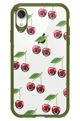 Spicy Cherries Transparent - Apple iPhone XR