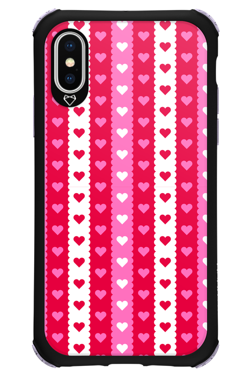 Christmas Heart Biscuit - Apple iPhone X